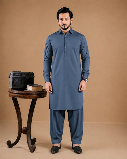 Boski Wash & Wear Special  - Grayish Blue