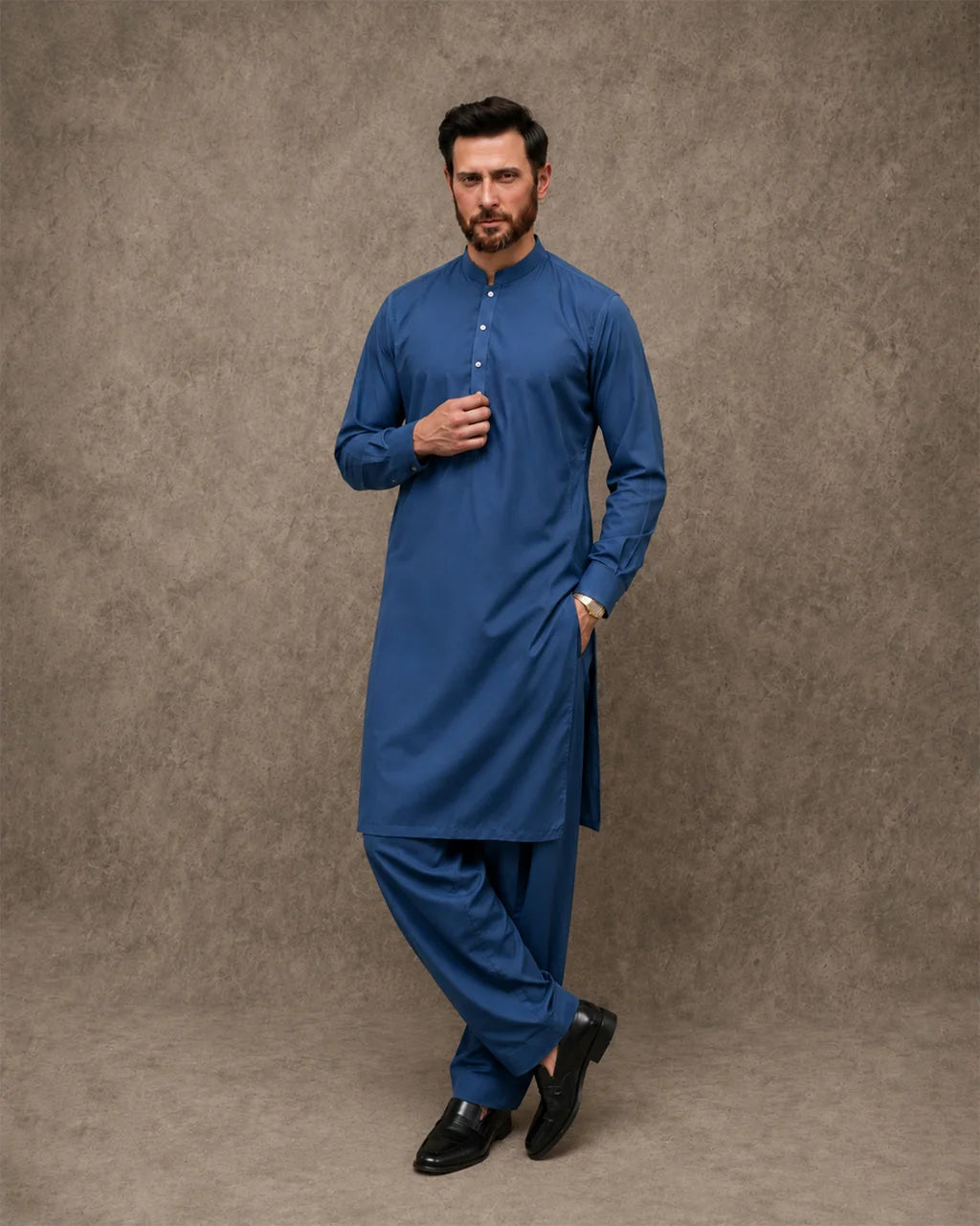Boski Wash & Wear Special  - Steel blue
