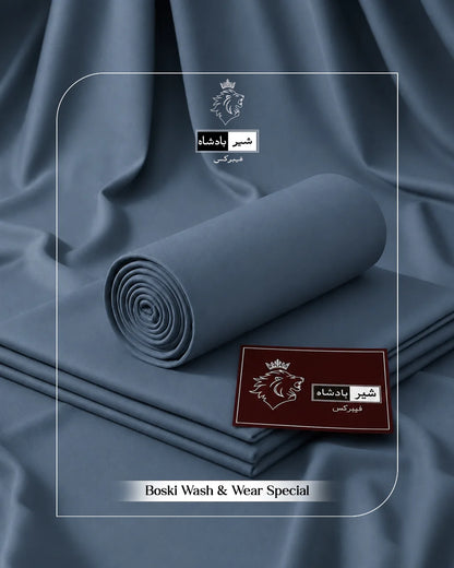 Boski Wash & Wear Special  -Cyan Blue