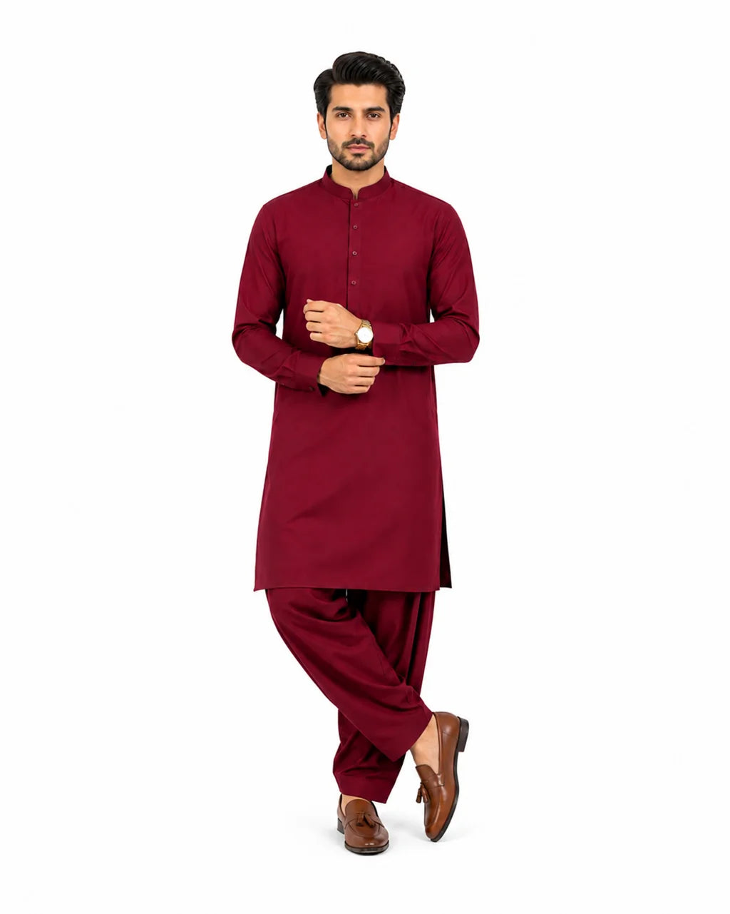 Boski Wash & Wear Special  - Burgundy